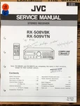 Jvc RX-508 RX-509 Vtn Vbk Receiver Owners & Service Manual *original*. Fixed Price $14.97.