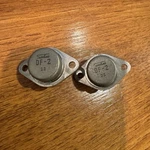 Lafayette LR-1500TA Original Sanken DF-2 Output Transistors (pair). Fixed Price $39.95.