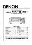 Service Manual Guide For Denon AVR-1801, AVR-881. Fixed Price $16.50.