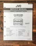Jvc CA-MX44 AX-MX44 Bk CA-MX77 Mtn Service Manual *original*. Fixed Price $14.97.