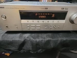Yamaha HTR-5830 5.1 Channel Home Theater Av Receiver Silver No Remote Tested. Fixed Price $39.99.