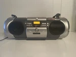 Jvc RV-B55 Cd/cassette Boombox Cd, Aux, Radio +strap *cd Latch Issue*. Fixed Price $85.00.