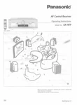 Panasonic SA-HE9 Receiver Owners Instruction Manual. Fixed Price $22.24.