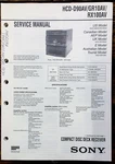 Sony HCD-D90AV -GR10AV -RX100AV Stereo Service Manual *original*. Fixed Price $14.97.