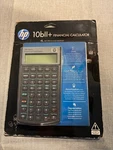 Hp 10BII Financial Calculator -black- New Box. Fixed Price $30.00.