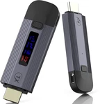 4K Wireless Hdmi Transmitter & Receiver Extender Kit Dual-band 2.4G/5G Plug Play. Fixed Price $135.99.