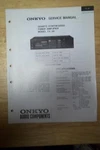 Onkyo Service Manual For The TX-36 Tuner Amplifier Receiver Repair. Fixed Price $8.98.