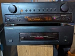 Pioneer M-4000 Power Amplifier & CX-4000 Stereo Control Tuner W/ Remote. Fixed Price $325.00.