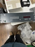 Kramer VP-88ETH 8X8 Rgbhv Balanced Audio Matrix Switcher. Fixed Price $180.00.