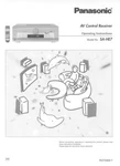 Panasonic SA-HE7 Receiver Owners Instruction Manual. Fixed Price $22.24.