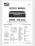 Jvc 4VR5445 Service Manual 31 Pages Comb Bound Gloss Covers. Fixed Price $15.95.
