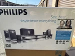 Philips HTS3400 Dvd Home Theater System Open Box. Fixed Price $115.50.