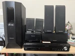 Panasonic SA-PT753 5-DISC Cd/dvd Player 5.1 Home Theater (no Remote). Fixed Price $99.99.