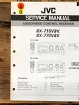 Jvc RX-718 RX-770 Vbk Receiver Owners & Service Manual *original*. Fixed Price $14.97.
