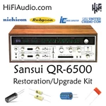 Sansui QR-6500 Rebuild Restoration Recap Upgrade Kit Repair Filter Capacitor. Fixed Price $185.00.