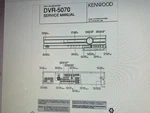 Kenwood DVR-5070 Service Manual Digital. Fixed Price $5.99.