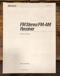 Sony STR-GX49ES Receiver Owners / User Manual *original*. Fixed Price $24.97.