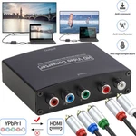 1080P Ypbpr Component To Hdmi Converter Stereo Audio Video L/r 5RCA Rgb Adapter. Fixed Price $12.85.