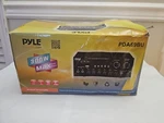 Pyle PDA69BU Black Bluetooth Home Audio Amplifier Receiver Stereo 300W No Remote. Fixed Price $44.99.