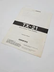 Onkyo TX-21 Servo Locked Turner Amplifier Instruction Manual. Fixed Price $22.00.
