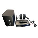 Klipsch CS-500 Home Theater Dvd Receiver, Subwoofer & 2 Speakers, Remote Tested. Fixed Price $150.00.