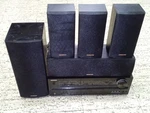 Onkyo HT-R592 7.1 Home Theater Receiver & Speaker Set SKF-591 SKC-591 SKB-590. Fixed Price $129.99.