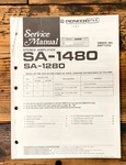 Pioneer SA-1280 SA-1480 Amplifier Service Manual *original* #1. Fixed Price $19.97.