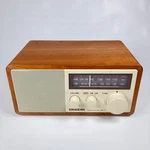 Sangean WR-11 Tabletop Am/fm Radio- Cherry Wood Cabinet- Tested Works See Video. Fixed Price $69.50.