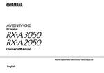 Yamaha RX-A3050 RX-A2050 Receiver Owners Manual. Fixed Price $22.24.