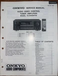 Onkyo TX-SV828THX Tuner Amplifier Service Manual Original. Fixed Price $29.99.