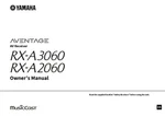 Yamaha RX-A3060 RX-A2060 Receiver Owners Manual. Fixed Price $22.24.