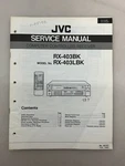 Jvc RX-403BK 403LBK Original Service Manual Free Shipping. Fixed Price $14.00.