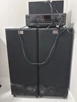 Sony STR-471 Stereo Fm/am Receiver 2-CHANNEL Radio Tuner Black With Speakers. Fixed Price $100.00.