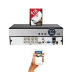 Evertech 8 Channel H.265 Security Camera Digital Video Recorder Dvr With 1TB Hdd. Fixed Price $199.99.