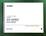 Yamaha RX-A1060 Instruction Manual: Full Color 161 Pages & Protective Covers!. Fixed Price $28.20.