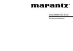 Marantz SR9600 Surround Receiver Owners Manual. Fixed Price $19.99.