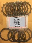 Yamaha DT1 DT2 DT3 Clutch Plates Fiber + Steel Replaces 5Y1-16331-01-00 New!. Fixed Price $100.00.