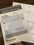Sherwood AP-7020 AP720 Service Manual And Schematic **original**. Fixed Price $20.49.