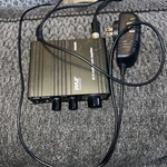 Pyle PFA200 Hi-fi Audio Power Amplifier W/ 12V Ac Adapter. Fixed Price $23.99.