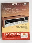 Vintage 1973 Lafayette Radio Electronics Catalog 730 Hi-fi Stereo Audio Gear. Fixed Price $24.99.