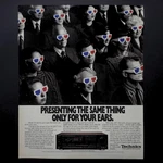 Technics Sa R477 Receiver Dolby Surround Theater Glasses 1989 Vtg Print Ad. Fixed Price $9.95.