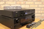 Denon Avr- 1907 Surround RECEIVER/DVD-757 W/remotes Tested Fully Functional. Fixed Price $385.00.