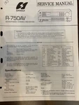 Sansui R-750AV R750AV Service Manual **original**. Fixed Price $9.99.