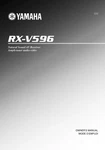 Yamaha RX-V596 Receiver Owners Manual. Fixed Price $22.24.