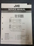 Jvc RX-R75BK & RX-R76BK Service Manual Original W/schematics, Diagrams, Parts. Fixed Price $14.97.