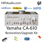 Yamaha CA-610 Amplifier Capacitor Rebuild Restoration Recap Service Kit Repair. Fixed Price $165.00.