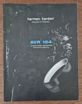 Harman/kardon AVR154 Original Owners Manual Used, Free Shipping. Fixed Price $14.00.