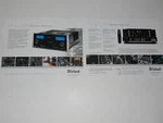 Mcintosh MAC6700 Receiver Amplifier Brochure 2 Pages, Specs, Info. Fixed Price $9.99.
