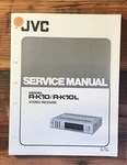 Jvc R-K10L Receiver Service Manual *original*. Fixed Price $19.97.