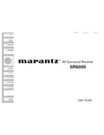 Marantz SR6005 Receiver Owners Instruction Manual. Fixed Price $19.99.